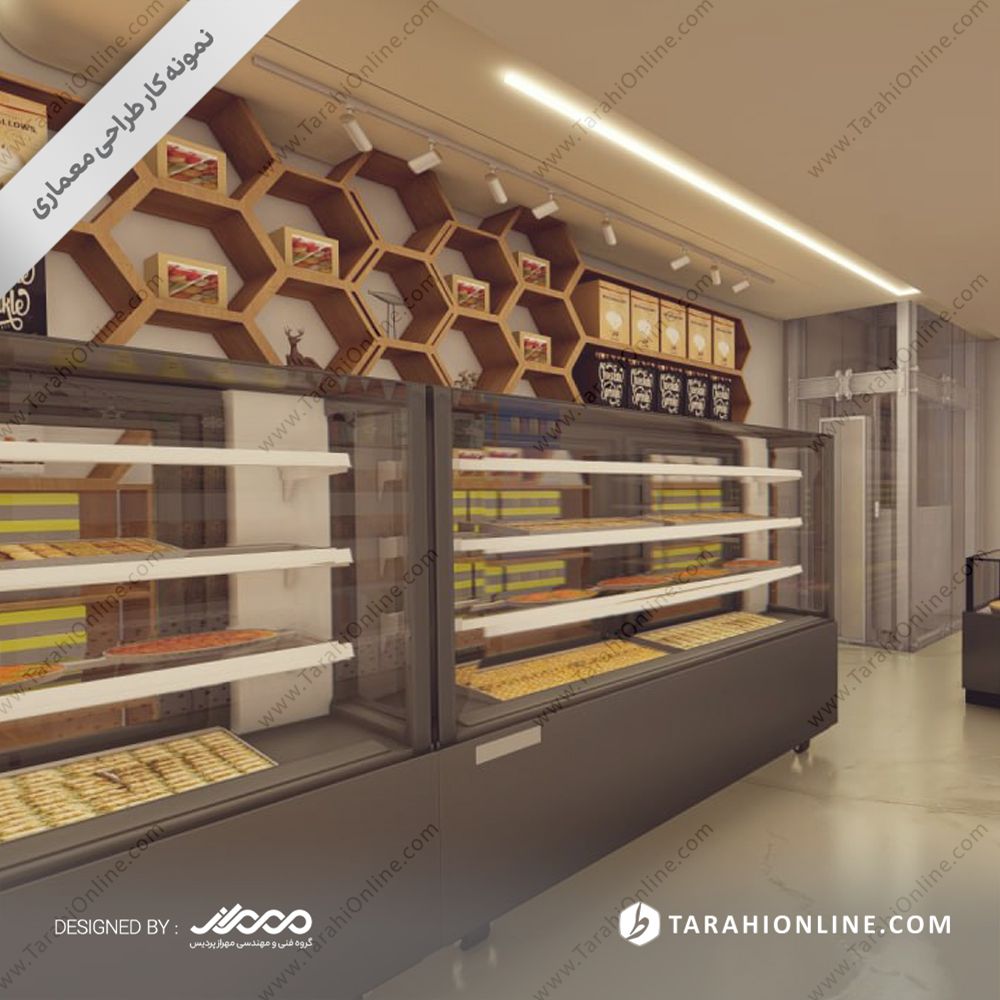 طراحی داخلی شیرینی فروشی - تصویر 4